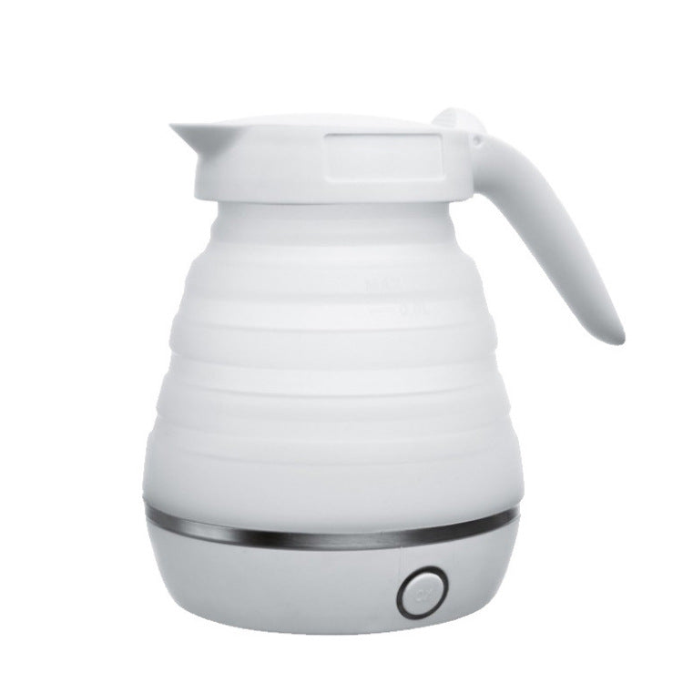 Foldable White Electric Kettle Stainless Steel Traveler Kettle