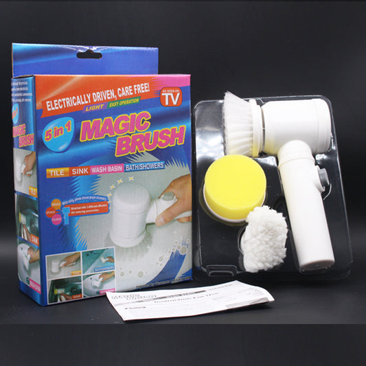 Electric Cleaning Magic Brush Kitchen Bathroom Household